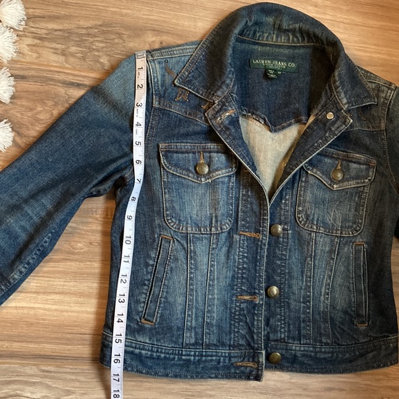 🛍️ [handed down] Ralph Lauren | Fitted Denim Jacket small petite - Picture 10 of 12